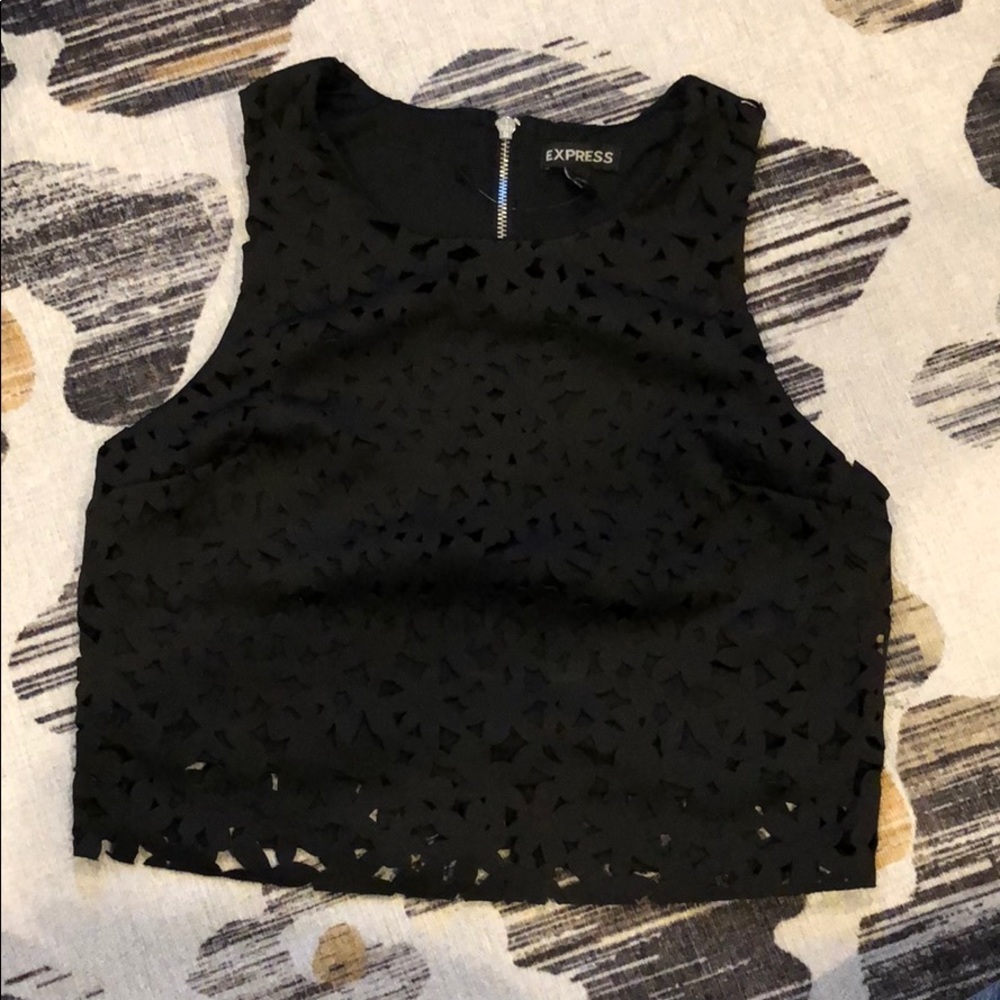 NWOT Express Crop Top